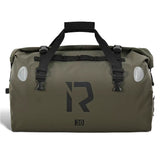 RIDEIRON 30L Large Capacity Motorcycle Travel Dry Bag Tail Bag 500D PVC Olive