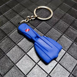 Mini Scuba Flipper Fin Keyrings Gifts 5 Colours