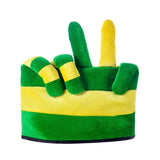 2026 Soccer Football Fan Velvet Victory Finger Hat Unisex Free Size 5 Colours