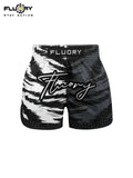 FLUORY MTSF115 MUAY THAI BOXSHORTS XS-XXXL Rot Gelb UNISEX JUNIOR &amp; ERWACHSENE