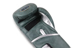 No Boxing No Life GEL Enforced Layer D30 Boxing Gloves Velcro closure Microfiber 10-16 oz Green