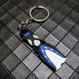 Mini Scuba Flipper Fin Keyrings Gifts 4 Colours
