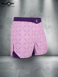 FLUORY MMA-C197 MUAY THAI BOXING MMA SHORTS UNISEX JUNIOR & ADULT XS-XXXL PURPLE