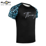 FLUORY RGF11 MMA MUAY THAI BOXING RASHGUARD COMPRESSION T-SHIRT S-XXXL 4 Colours