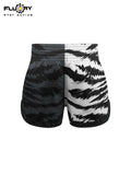 FLUORY MTSF115 MUAY THAI BOXSHORTS XS-XXXL Rot Gelb UNISEX JUNIOR &amp; ERWACHSENE