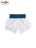 FLUORY MTSF153 MUAY THAI BOXING SHORTS XS-XXXL UNISEX JUNIOR & ADULT BLUE