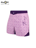 FLUORY MMA-C197 MUAY THAI BOXING MMA SHORTS UNISEX JUNIOR & ADULT XS-XXXL PURPLE