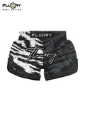 FLUORY MTSF115 MUAY THAI BOXSHORTS XS-XXXL Rot Gelb UNISEX JUNIOR &amp; ERWACHSENE