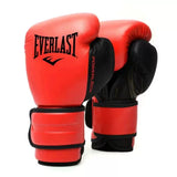 EVERLAST POWERLOCK 2R BOXING GLOVES  Synthetic Leather Size 8-16 oz Red