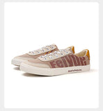 FEIYUE SHANGHAI CROSS OVER ADM Skatesport / Street Fashion / Trainingsschuhe / Sneakers Low Top Größe 34-44 Jugendliche Erwachsene LILA-BRAUN-SCHWARZ FY/H-0049