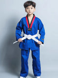 Taekwondo TKD Training Uniform Suits Adult & Junior XXXS-XXXL 6 Colours