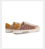 FEIYUE SHANGHAI CROSS OVER ADM Skatesport / Street Fashion / Trainingsschuhe / Sneakers Low Top Größe 34-44 Jugendliche Erwachsene LILA-BRAUN-SCHWARZ FY/H-0049