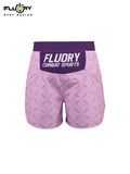 FLUORY MMA-C197 MUAY THAI BOXING MMA SHORTS UNISEX JUNIOR & ADULT XS-XXXL PURPLE