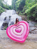 Inflatable Sweetheart Pool Water Float with Air Pump 155 x 135 cm
