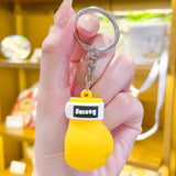 Miniature Boxing Glove keychains Gifts 4 Colours