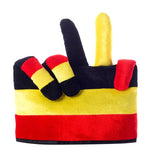 2026 Soccer Football Fan Velvet Victory Finger Hat Unisex Free Size 5 Colours