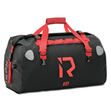 RIDEIRON 30L Large Capacity Motorcycle Travel Dry Bag Tail Bag 500D PVC Black Red