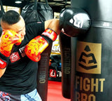 Fightbro Uppercut Punch Bag Black Diameter 40-50cm