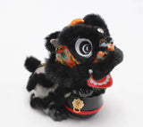 Cultural Art Chinese Traditional Miniature Lion Dance Handicraft Car Decorative 8.5 x 5.5 x 4 cm 9 Colours