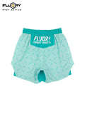 FLUORY MMA-C197 MUAY THAI BOXING MMA SHORTS UNISEX JUNIOR & ADULT XS-XXXL GREEN