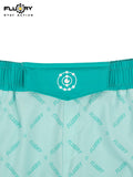 FLUORY MMA-C197 MUAY THAI BOXING MMA SHORTS UNISEX JUNIOR & ADULT XS-XXXL GREEN