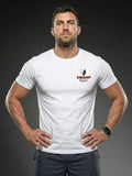 Vszap Best In The Fight VT085 Muay Thai Box-T-Shirt, S-2XL, Weiß