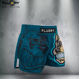 FLUORY MTSF159 MUAY THAI BOXING SHORTS XS-XXXL UNISEX JUNIOR & ADULT
