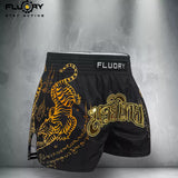 FLUORY MTS-C1207 MUAY THAI BOXING SHORTS XS-XXXL UNISEX JUNIOR & ADULT 2 Colours