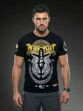 Vszap VT009 Muay Thai Box-T-Shirt S-4XL Schwarz