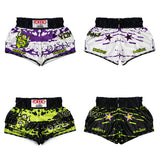 YOKKAO ANGRY BULL MUAY THAI MMA BOXING Shorts S-XXL White