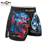 FLUORY MTSF170 MUAY THAI BOXING SHORTS XS-XXXL UNISEX JUNIOR & ADULT