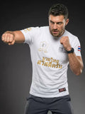Vszap Lotus VT005 Muay Thai Boxing T-Shirt XS-4XL White