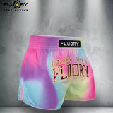 FLUORY MTS-C1200 MUAY THAI BOXING SHORTS XS-XXXL UNISEX JUNIOR & ADULT