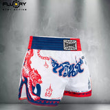 FLUORY MTS-162 MUAY THAI BOXING SHORTS XS-XXXL UNISEX JUNIOR & ADULT