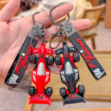 3D Formula 1 Racing Car Keychain Gifts 4 Colours