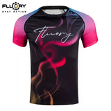 FLUORY RGF14 MMA MUAY THAI BOXING RASHGUARD COMPRESSION T-SHIRT S-XXXL