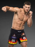 VSZAP MMAS035 MMA FIGHT SHORTS XXS-XL BLACK