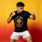 Kampfkunst Kung Fu JKD Jeet Kune Do T-Shirt Uniform Baumwolle Größe S-XXXXL Schwarz 