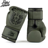 FLUORY FHBG02 MUAY THAI BOXING GLOVES 10-16 oz 3 Colours