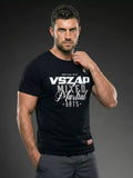 Vszap Mixed Martial Arts VT020 Muay Thai Boxing T-Shirt S-4XL Schwarz