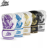 FIGHT HOUSE BGF11 MUAY THAI BOXING GLOVES 10-14 oz 5 Colours