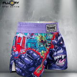 FLUORY  FHTM10 MUAY THAI BOXING SHORTS XS-XXXL UNISEX JUNIOR & ADULT