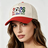 2026 Soccer Football Fan Cap Hat Unisex Free Size 7 Colours