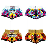 YOKKAO TIGER FAMILY MUAY THAI MMA BOXING Shorts S-XXL White
