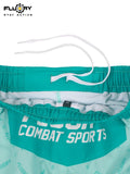 FLUORY MMA-C197 MUAY THAI BOXING MMA SHORTS UNISEX JUNIOR & ADULT XS-XXXL GREEN