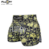 FLUORY NTS-C1185 MUAY THAI BOXING SHORTS XS-XXXL UNISEX JUNIOR & ADULT