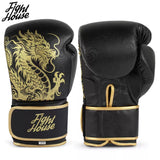 FIGHT HOUSE BGF11 MUAY THAI BOXING GLOVES 10-14 oz 5 Colours