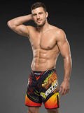 VSZAP MMAS036 MMA FIGHT SHORTS XXS-XL BLACK