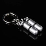 Intotheblue Premium Scuba Diving & Freediving Metal Keychains Gifts