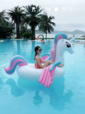Giant Inflatable Unicorn Pool Float 250x190x130 cm